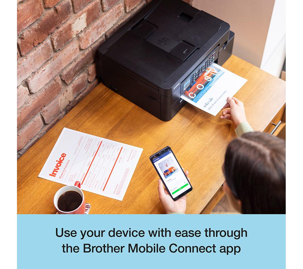 BROTHER MFC-J4350DW All-in-One Wireless Inkjet Printer with Fax image number 6 of 9