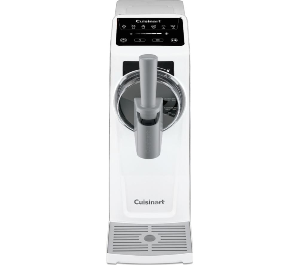 CUISINART ICE201U Frost Fusion 6-in-1 Soft Serve & Slushie Maker - White & Grey image number 2 of 8