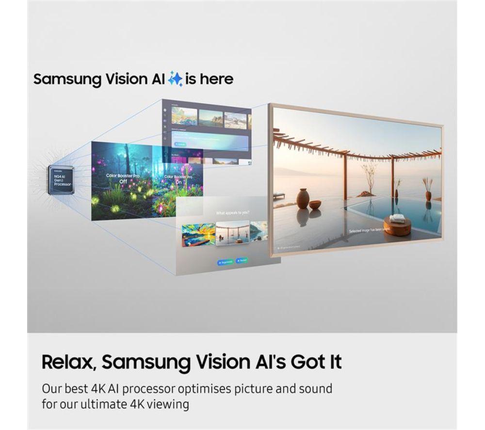 SAMSUNG The Frame Pro LS03FW 75" Neo QLED 4K Art Mode Vision AI Smart TV 2025 - QE75LS03FW image number 8 of 11