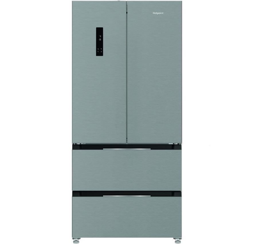 HOTPOINT VitalCare HPG2 6513 XBR4UK American-Style Fridge Freezer - Dark Inox