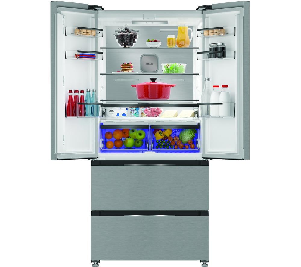 HOTPOINT VitalCare HPG2 6513 XBR4UK American-Style Fridge Freezer - Dark Inox image number 4 of 14