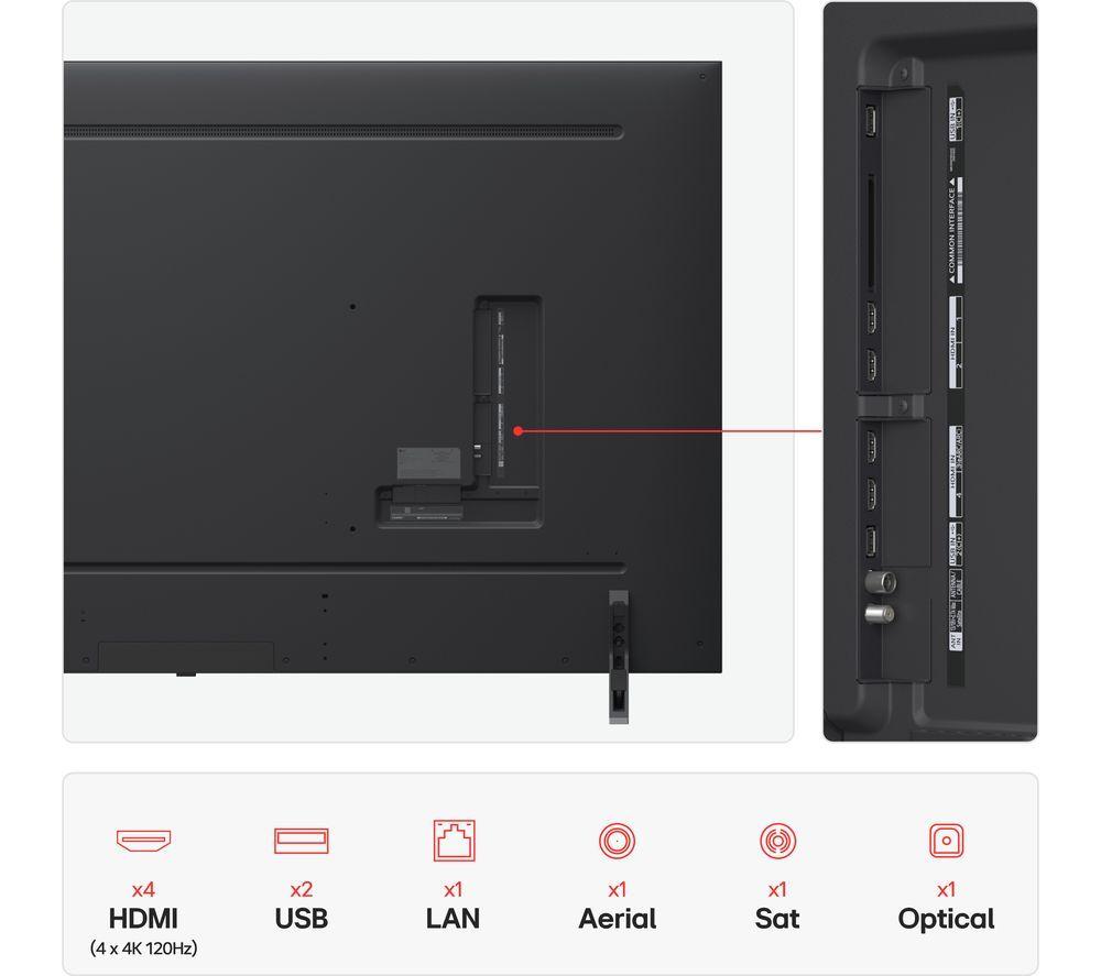 LG QNED85 86" QNED evo AI Mini LED 4K HDR Smart TV 2025 - 86QNED85A6C image number 9 of 18