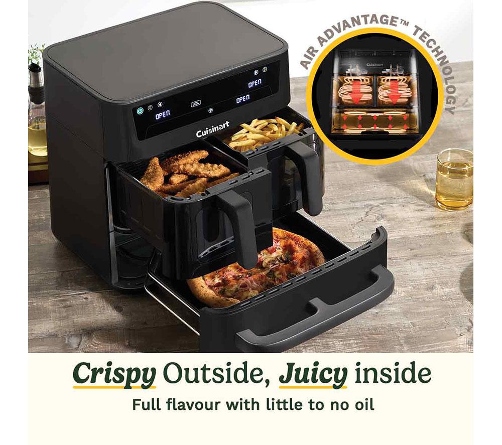CUISINART AFT13XBLU TriZone Air Fryer & Oven - Black image number 6 of 10