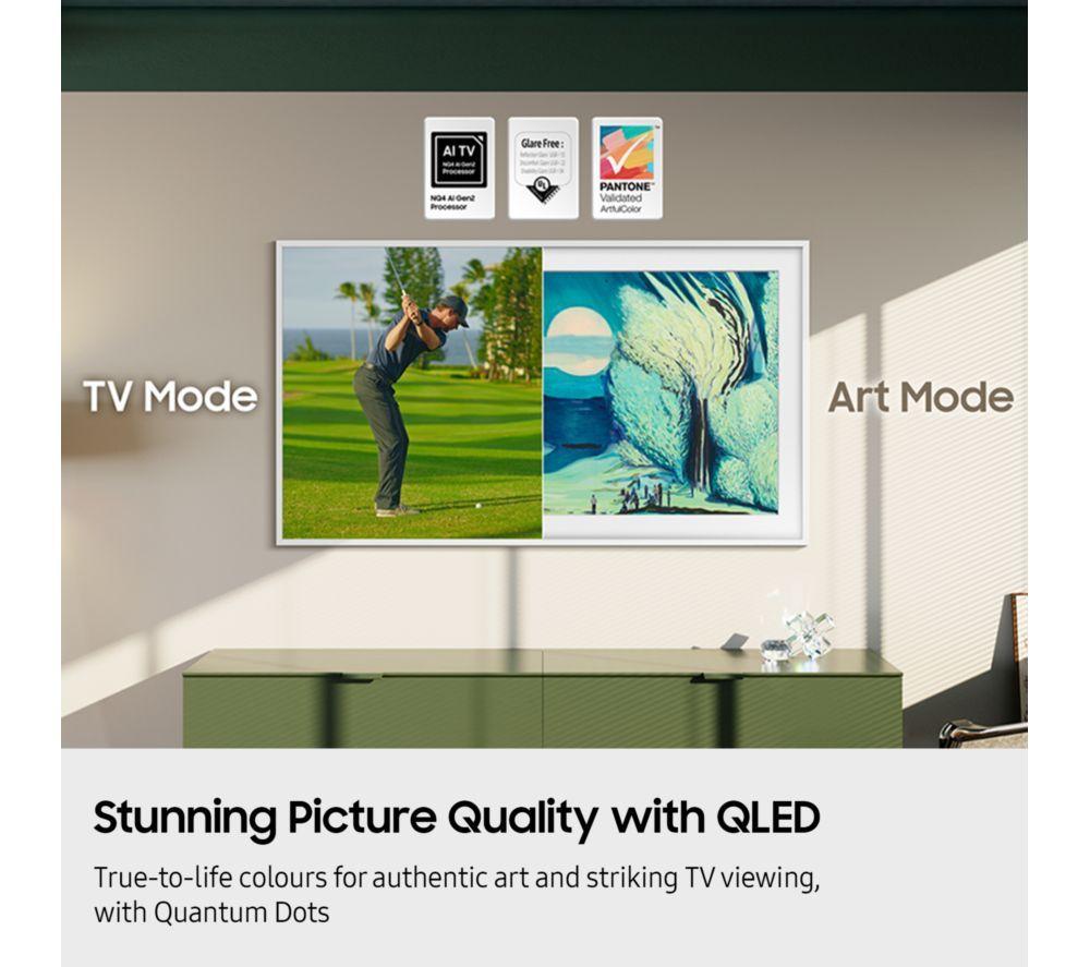 SAMSUNG The Frame LS03F 50" QLED 4K Art Mode Vision AI Smart TV 2025 - QE50LS03F image number 8 of 13
