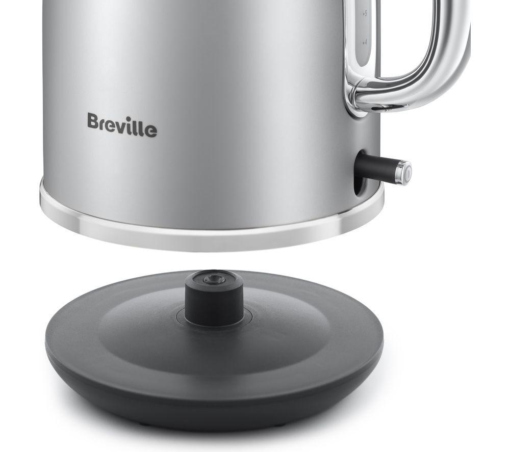 BREVILLE Mostra VKT271 Jug Kettle - Silver & Chrome image number 2 of 3