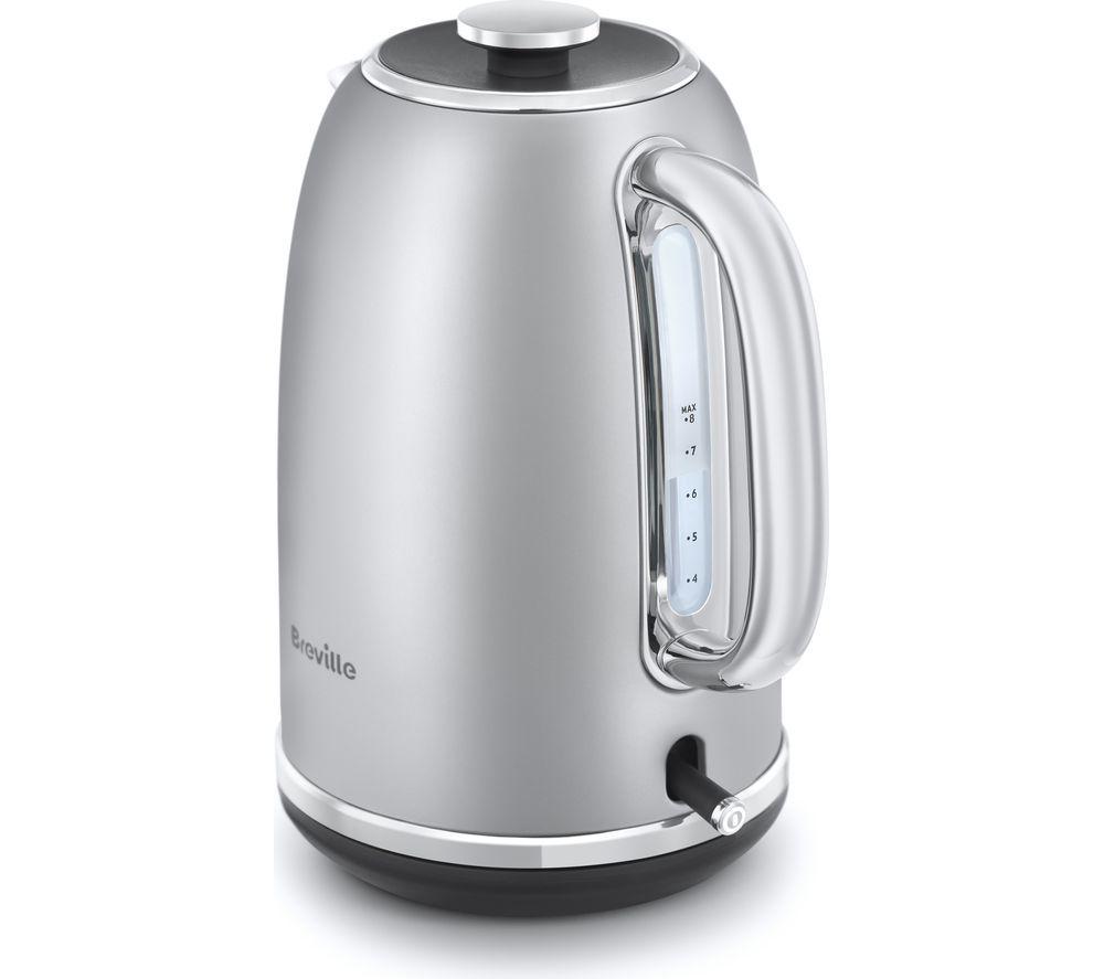 BREVILLE Mostra VKT271 Jug Kettle - Silver & Chrome image number 3 of 3