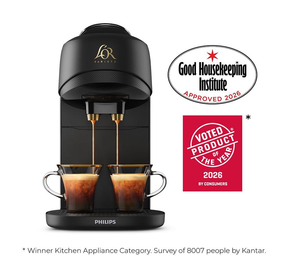 L'OR Barista Absolu by Philips LM9512/60 Coffee Machine - Black image number 2 of 10