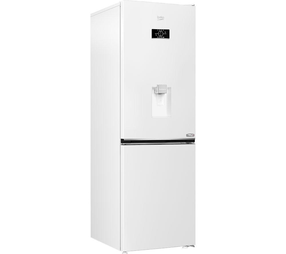 BEKO AeroFlow HarvestFresh CNG4686DVW 60/40 Fridge Freezer – White, White
