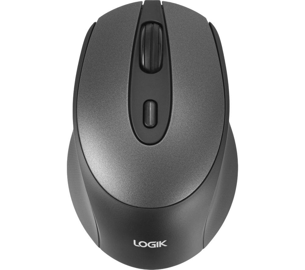 LOGIK LWLMSL26 Silent Wireless Optical Mouse image number 4 of 4