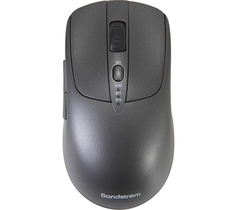 SANDSTROM SDUALM26 Dual Mode Silent Wireless Optical Mouse image number 2 of 3