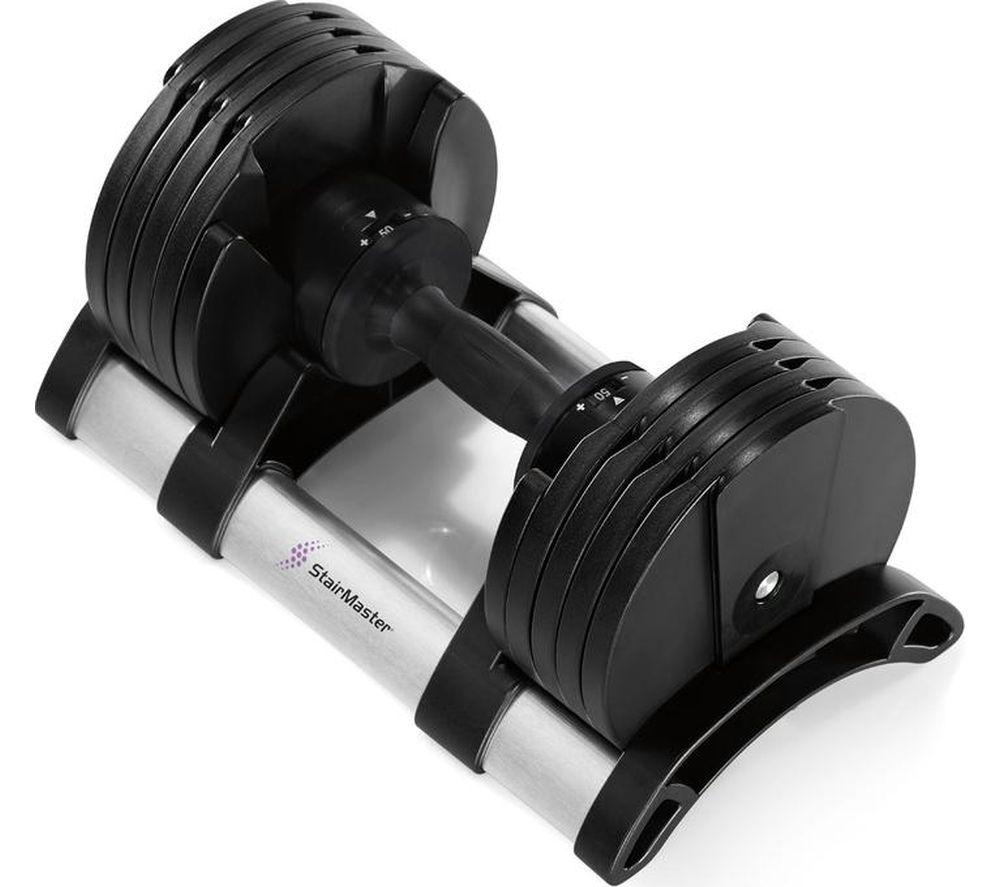 STAIRMASTER TwistLock Dumbbells - Set of 2, Black image number 2 of 4
