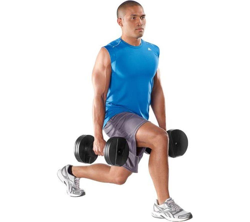 STAIRMASTER TwistLock Dumbbells - Set of 2, Black image number 4 of 4