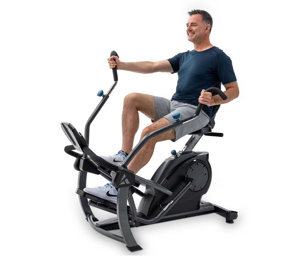 TEETER Freestep LT3 Recumbent Cross Trainer - Black image number 4 of 10