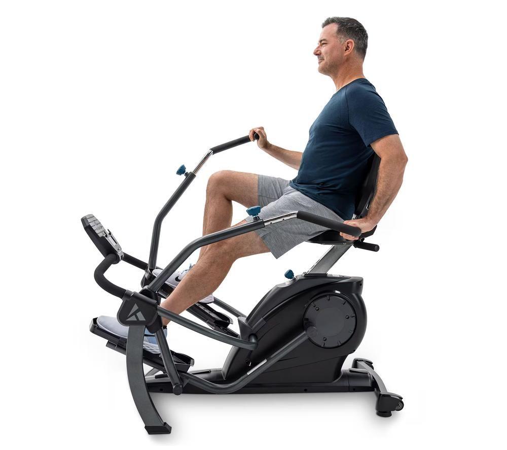 TEETER Freestep LT3 Recumbent Cross Trainer - Black image number 6 of 10