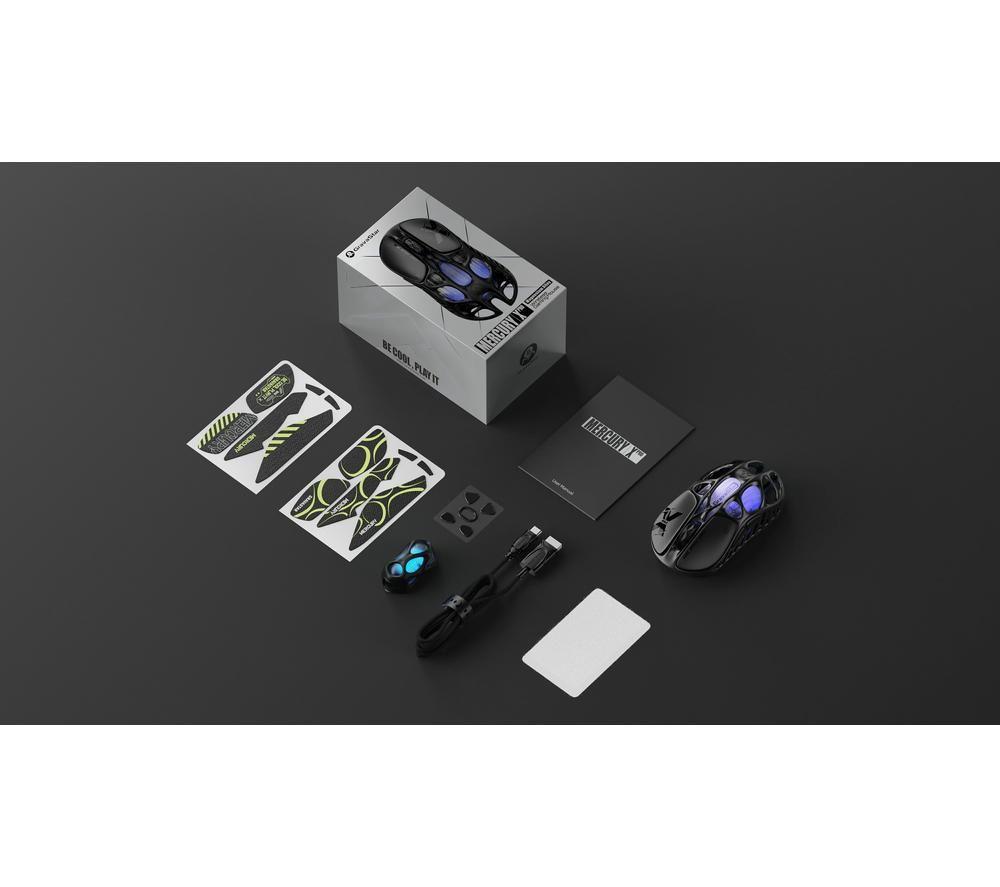 GRAVASTAR Mercury X Pro RGB Optical Gaming Mouse - Black image number 5 of 7