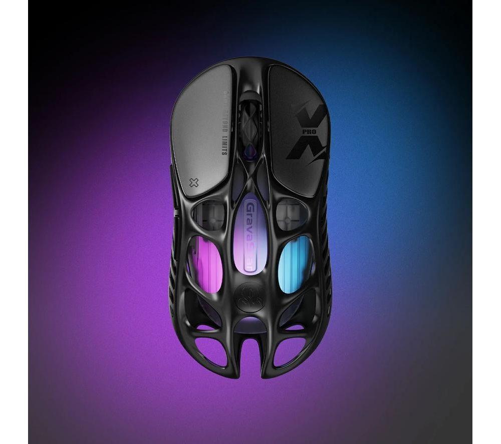 GRAVASTAR Mercury X Pro RGB Optical Gaming Mouse - Black image number 6 of 7