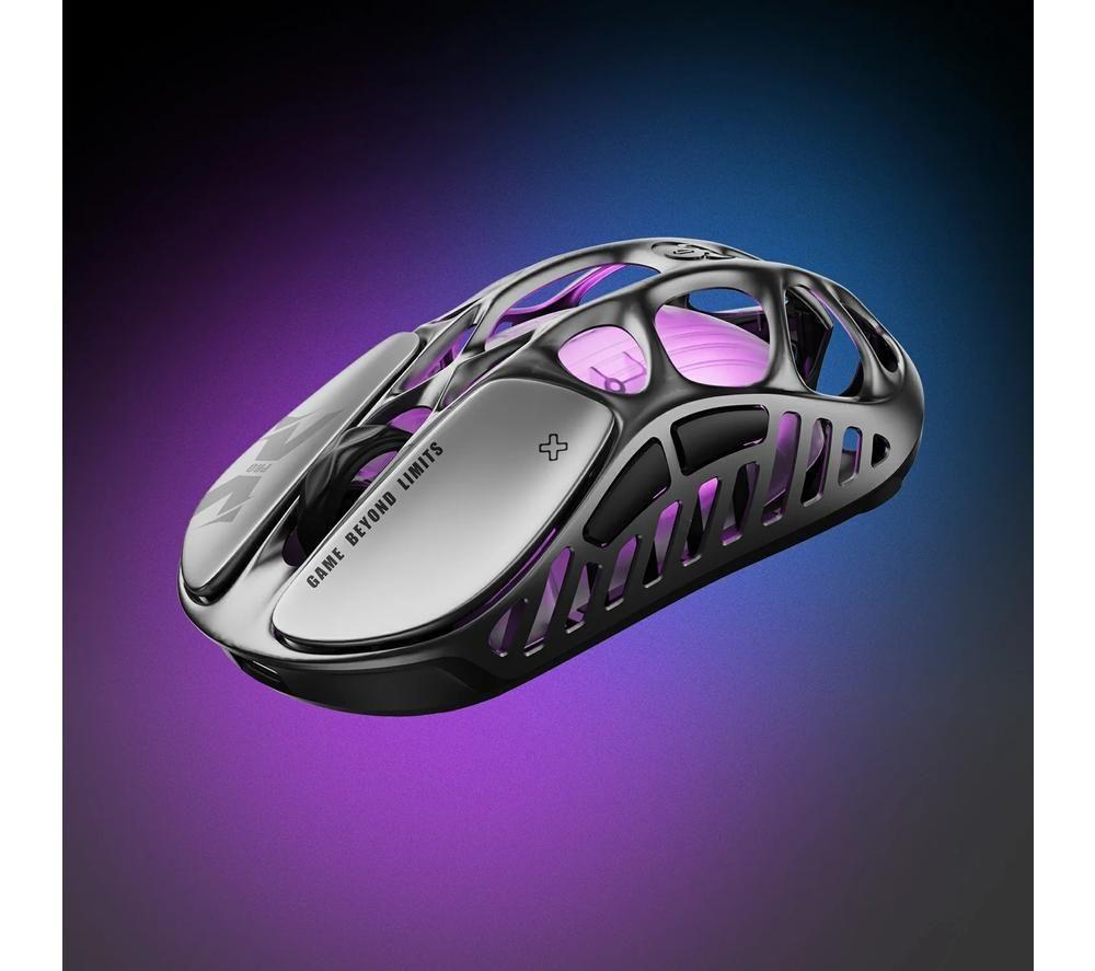 GRAVASTAR Mercury X Pro RGB Optical Gaming Mouse - Interstellar Silver image number 4 of 4