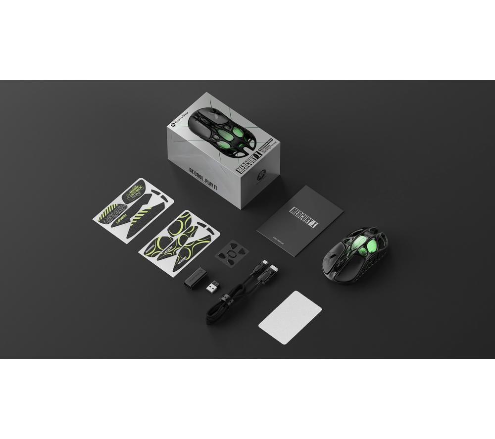GRAVASTAR Mercury X RGB Optical Gaming Mouse - Black image number 5 of 6