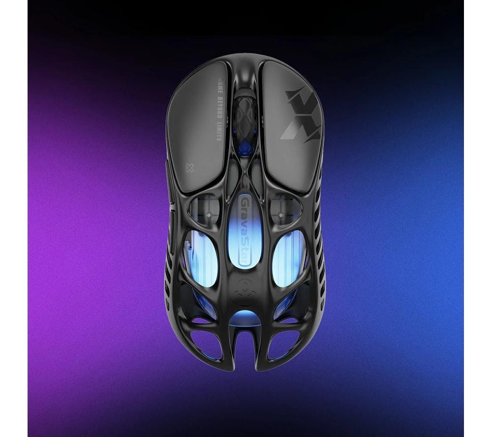 GRAVASTAR Mercury X RGB Optical Gaming Mouse - Black image number 6 of 6