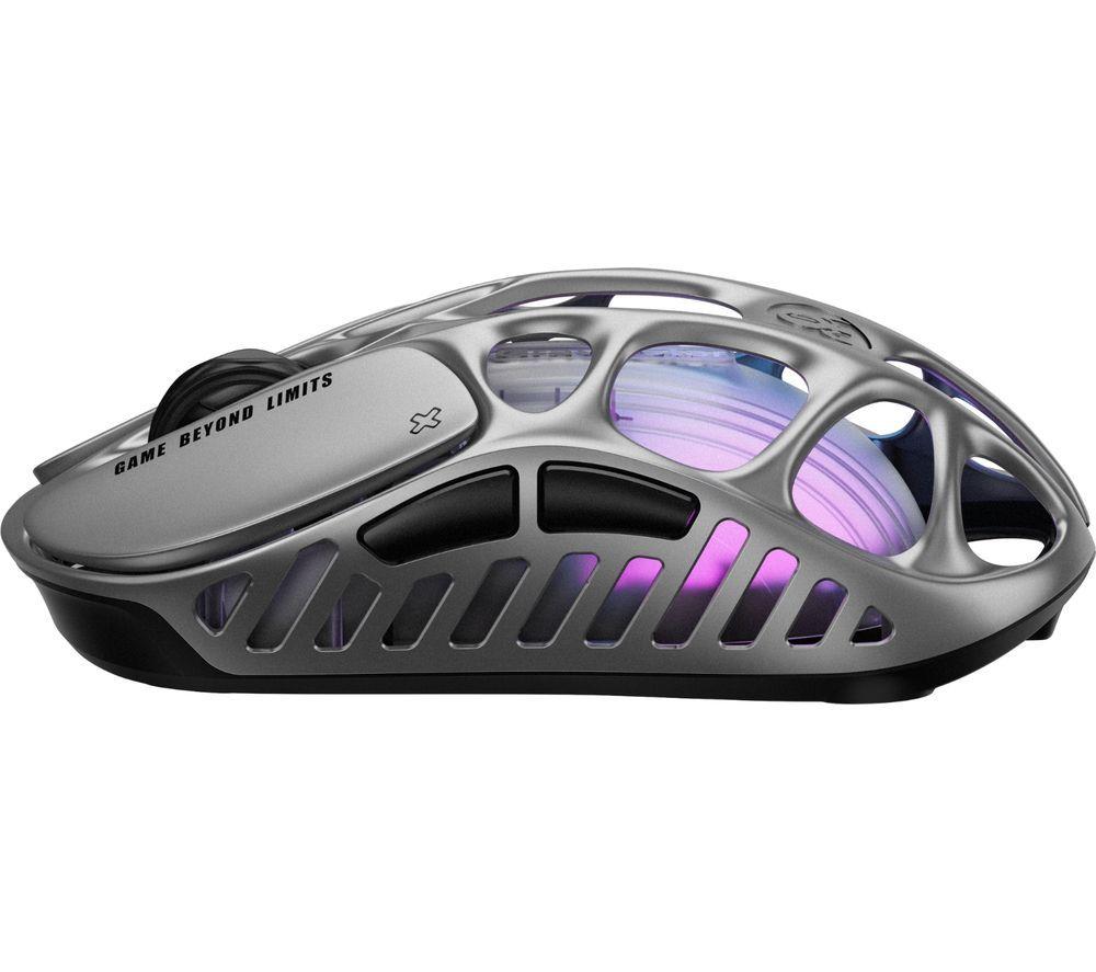 GRAVASTAR Mercury X RGB Optical Gaming Mouse - Silver image number 2 of 6