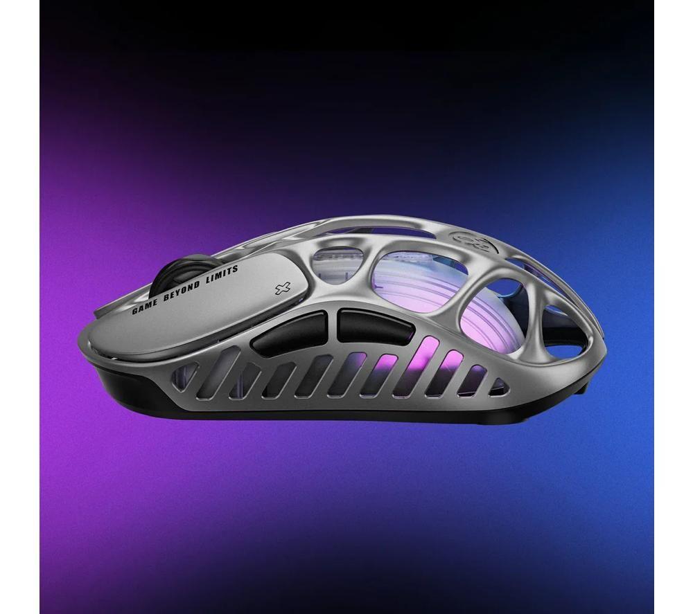 GRAVASTAR Mercury X RGB Optical Gaming Mouse - Silver image number 6 of 6