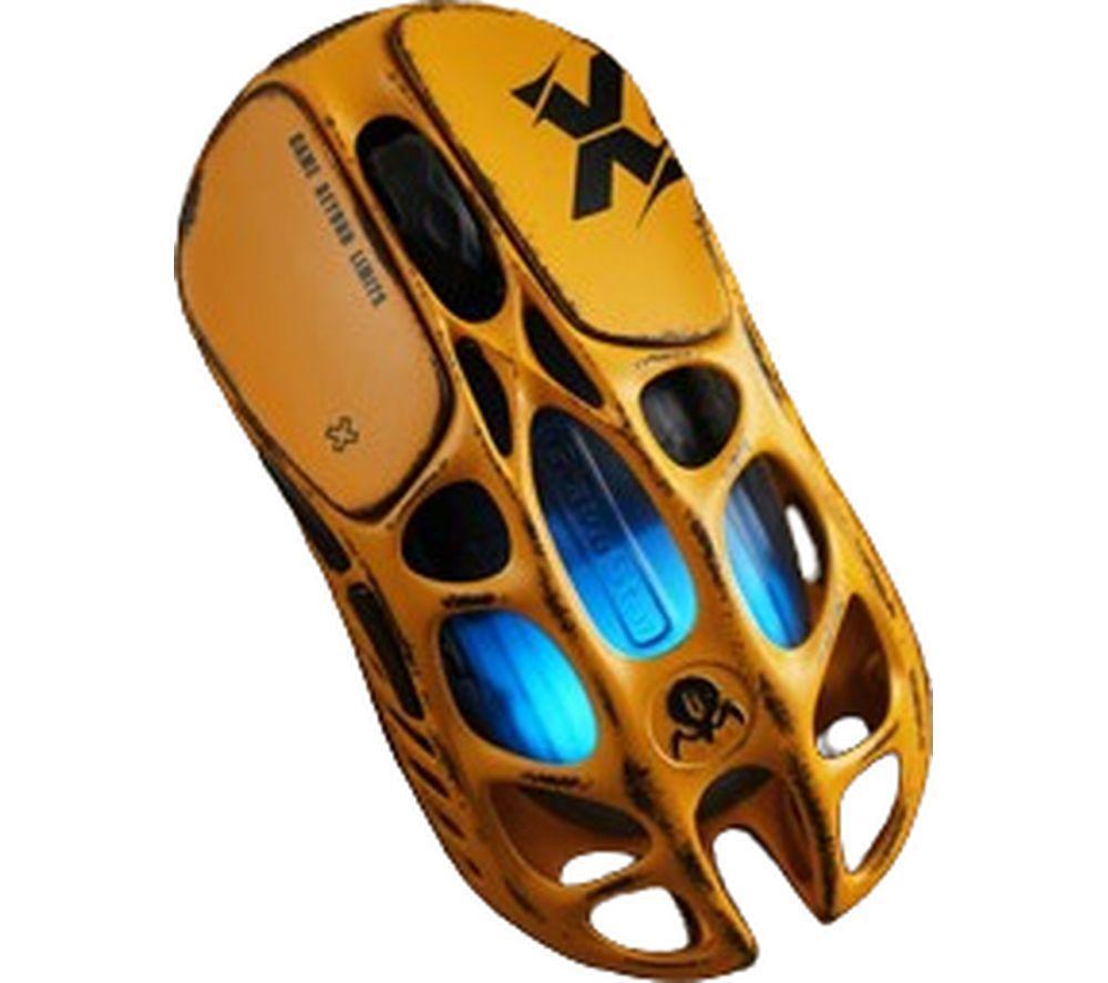 Gravastar Mercury X Rgb Optical Gaming Mouse - Yellow, Yellow