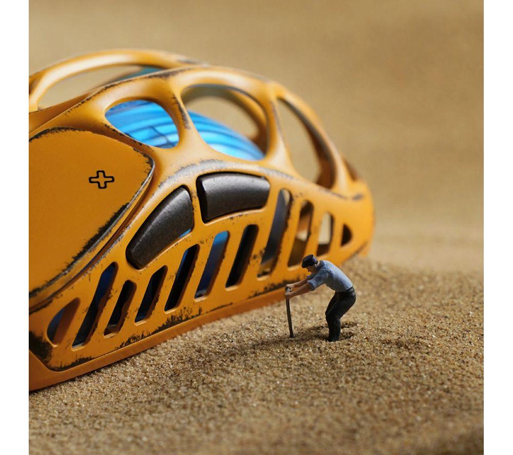 GRAVASTAR Mercury X RGB Optical Gaming Mouse - Yellow image number 3 of 7