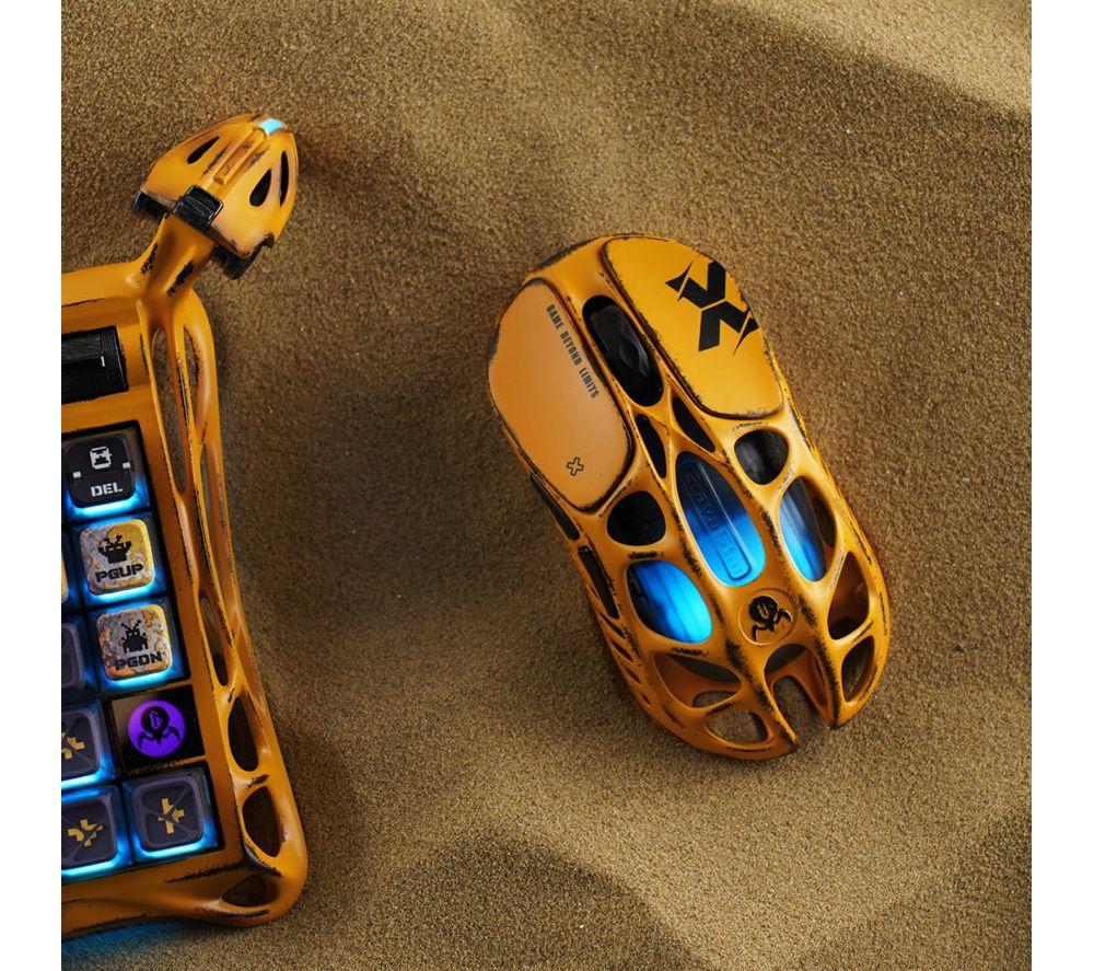 GRAVASTAR Mercury X RGB Optical Gaming Mouse - Yellow image number 4 of 7