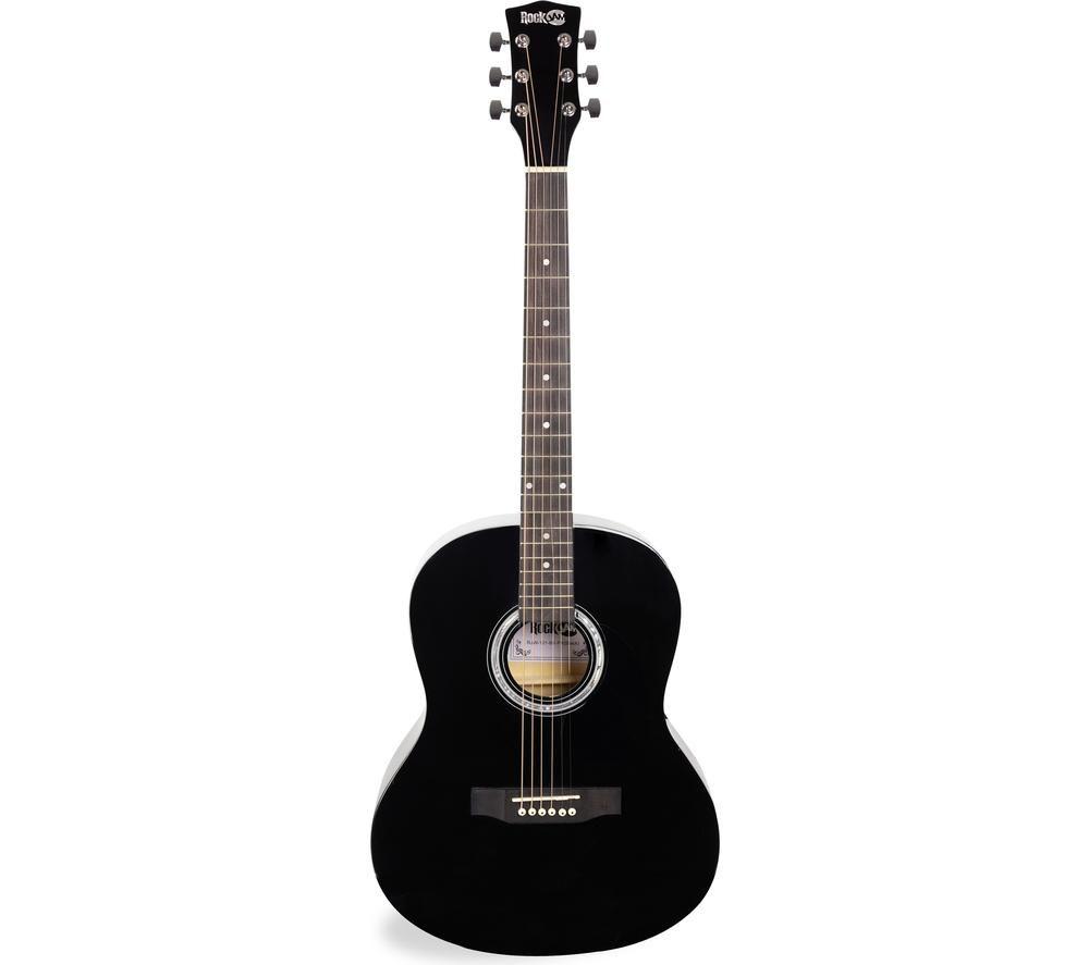 PDT LIMITED RJW-103-BK-PK Acoustic Guitar Bundle - Black image number 2 of 7