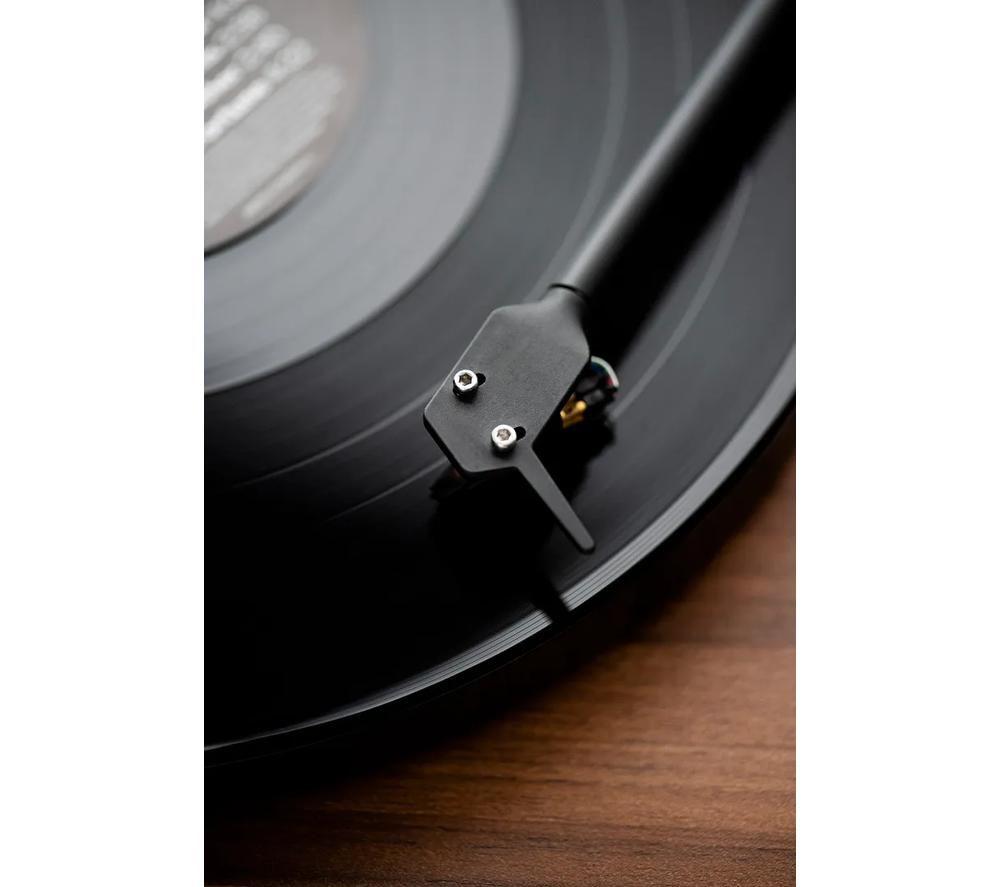 PRO-JECT E1 BT Belt Drive Bluetooth Turntable - Walnut image number 2 of 5