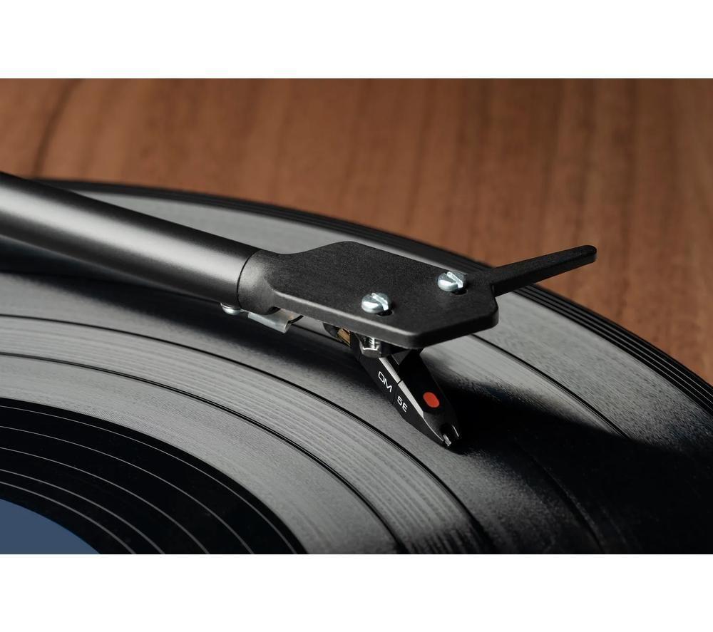 PRO-JECT E1 BT Belt Drive Bluetooth Turntable - Walnut image number 4 of 5