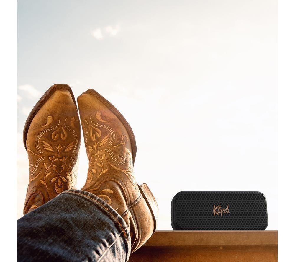 KLIPSCH Nashville Portable Bluetooth Speaker - Black image number 9 of 16