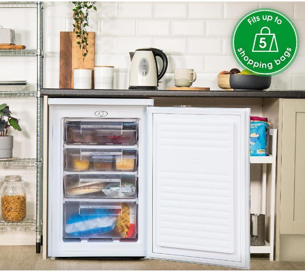 ABODE A85UCFZ552E1W Undercounter Freezer - White image number 6 of 7