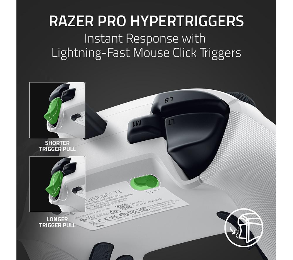 RAZER Wolverine V3 Tournament Edition Controller for Xbox - White image number 3 of 9