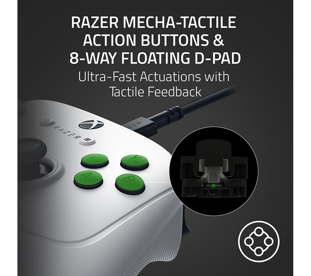 RAZER Wolverine V3 Tournament Edition Controller for Xbox - White image number 5 of 9