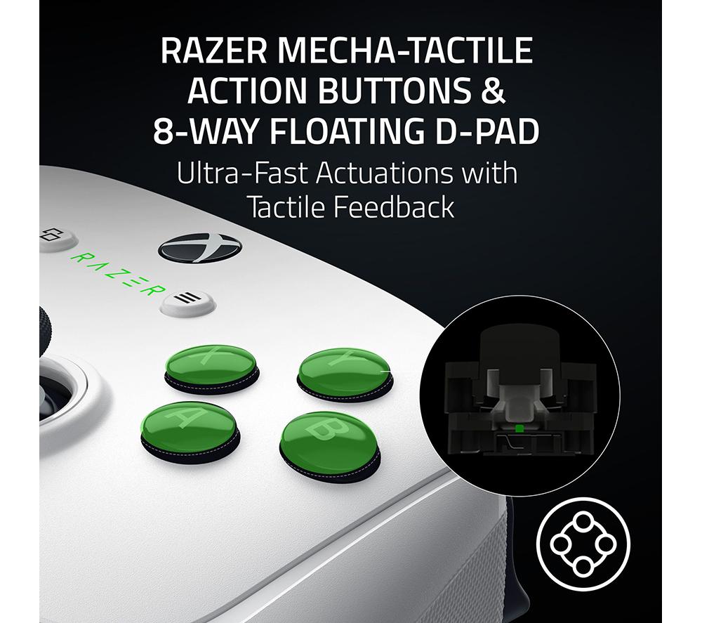 RAZER Wolverine V3 Pro Controller for Xbox - White image number 8 of 13