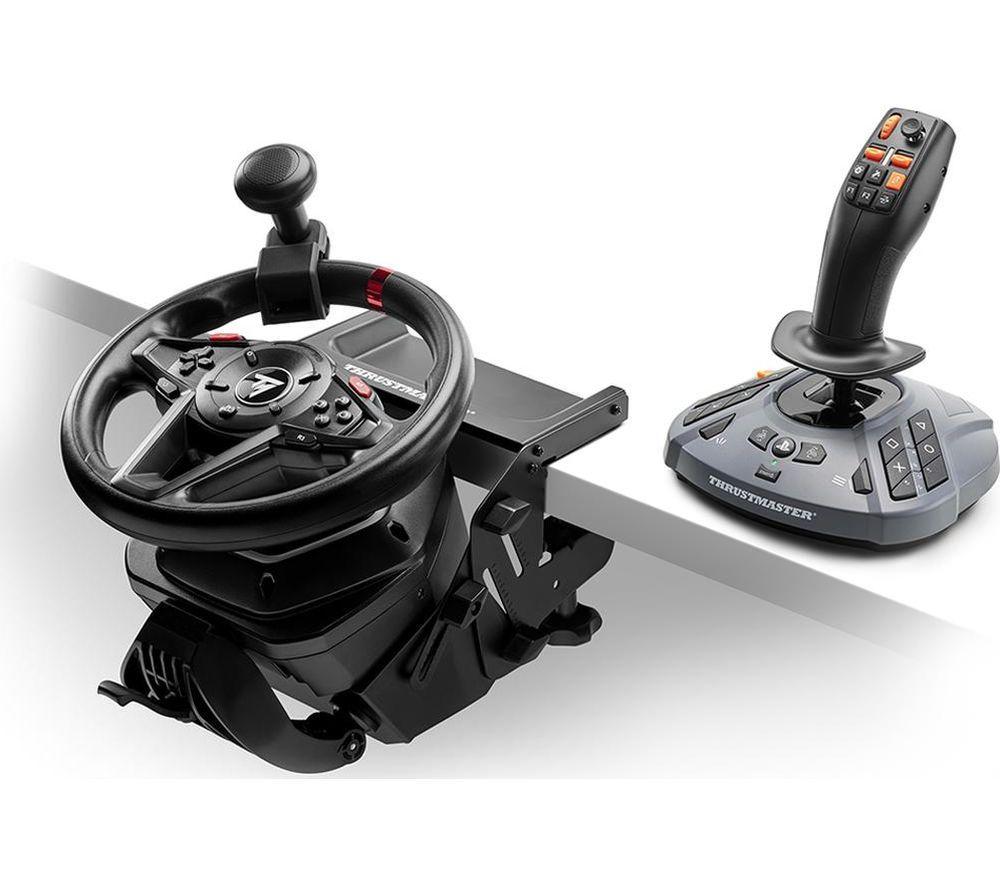 THRUSTMASTER SimTask FarmStick Compatible with PC / PS5 / Xbox One X / Xbox One - Black image number 3 of 4