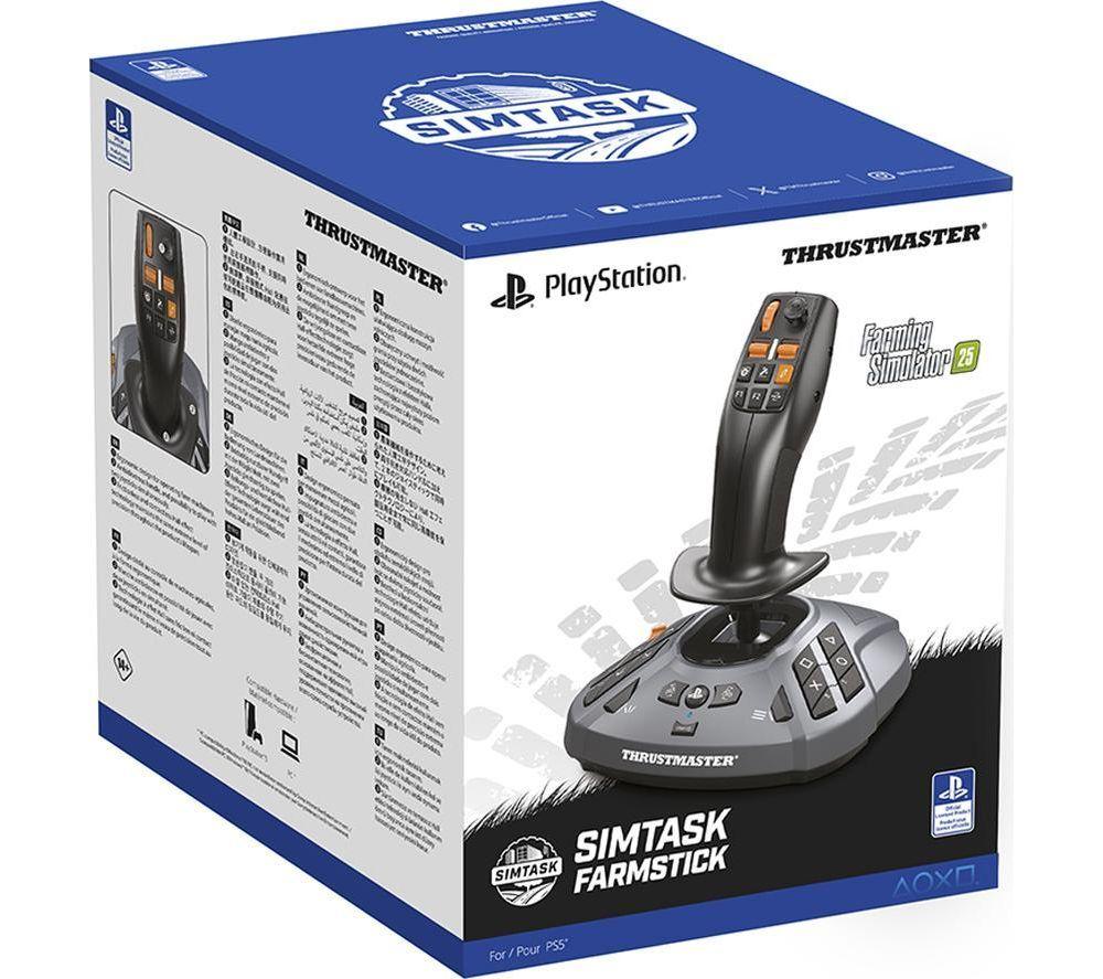 THRUSTMASTER SimTask FarmStick Compatible with PC / PS5 / Xbox One X / Xbox One - Black image number 4 of 4