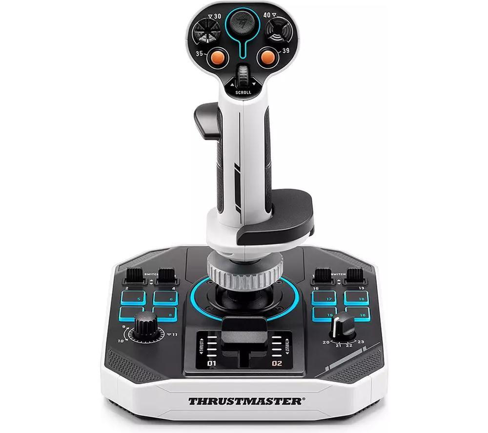 Thrustmaster Sol-R 1 Joystick - White & Black
