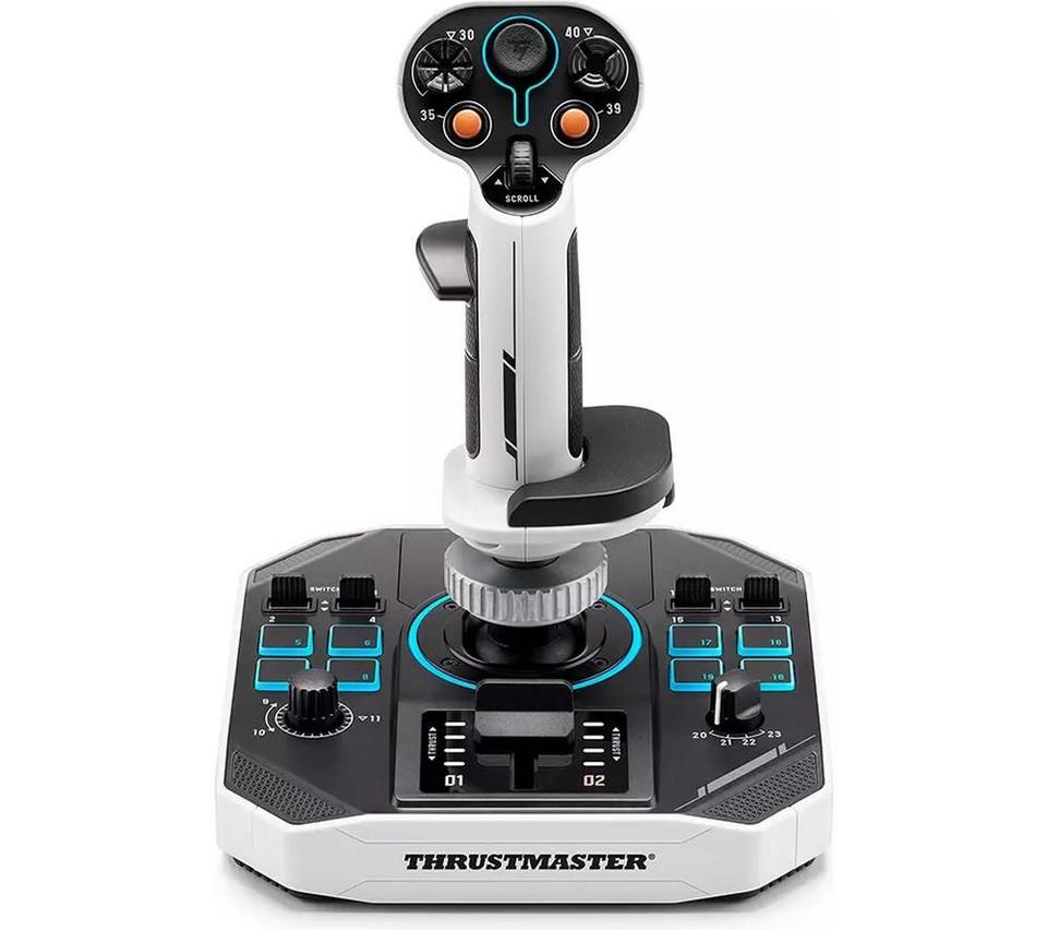THRUSTMASTER SOL-R 1 Joystick - White & Black