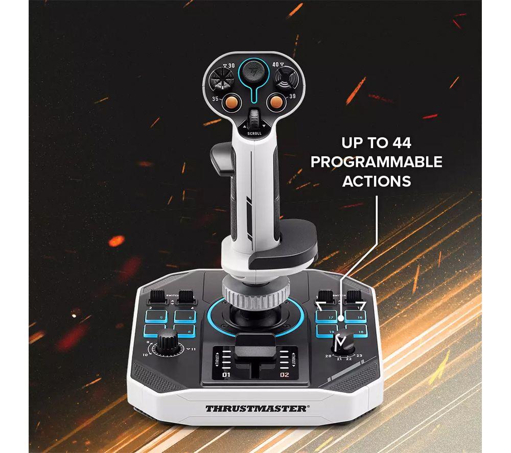 THRUSTMASTER SOL-R 1 Joystick - White & Black image number 3 of 8