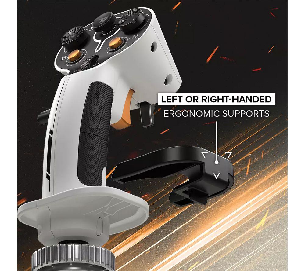 THRUSTMASTER Sol-R 2 HOSAS Space Sim Duo Joystick - White & Black image number 7 of 8