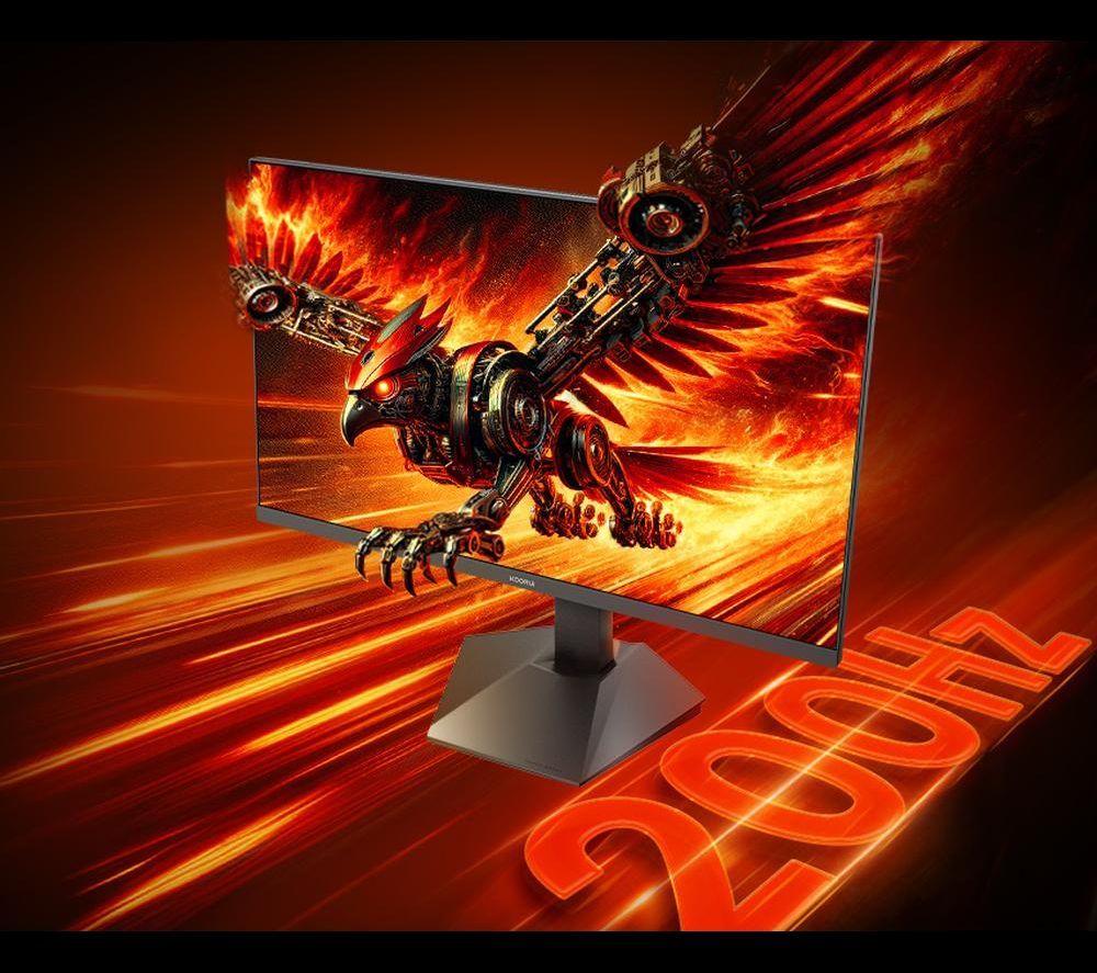 KOORUI G2721P 27" Quad HD Gaming Monitor - Black image number 9 of 10