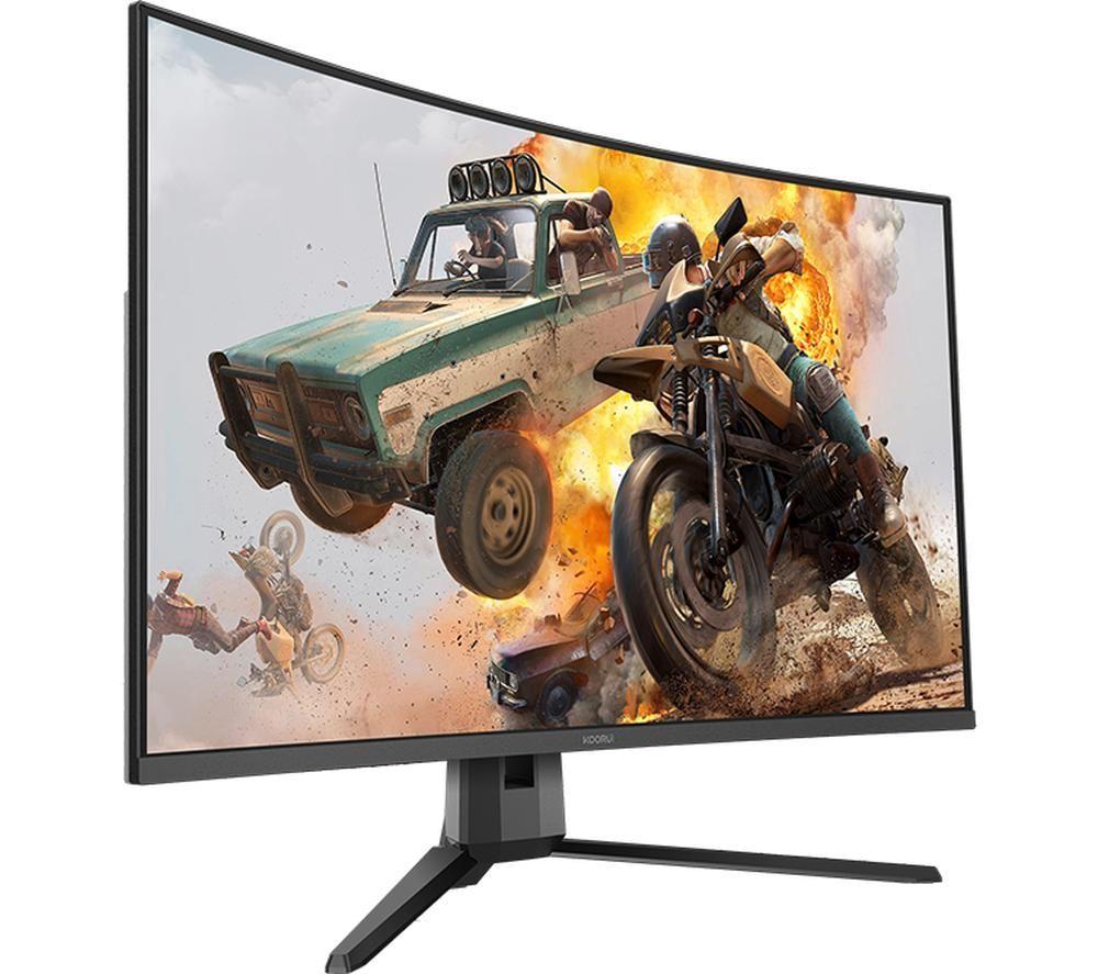 KOORUI G3221SC 32" Quad HD Gaming Monitor - Black image number 3 of 10