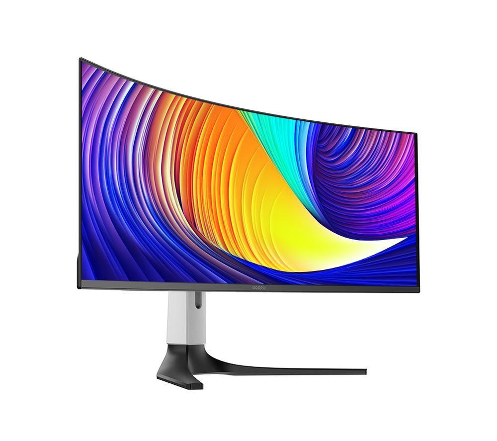 KOORUI S4941XO Dual Quad HD 49" Curved Quantum Dot OLED Gaming Monitor - Black image number 4 of 9