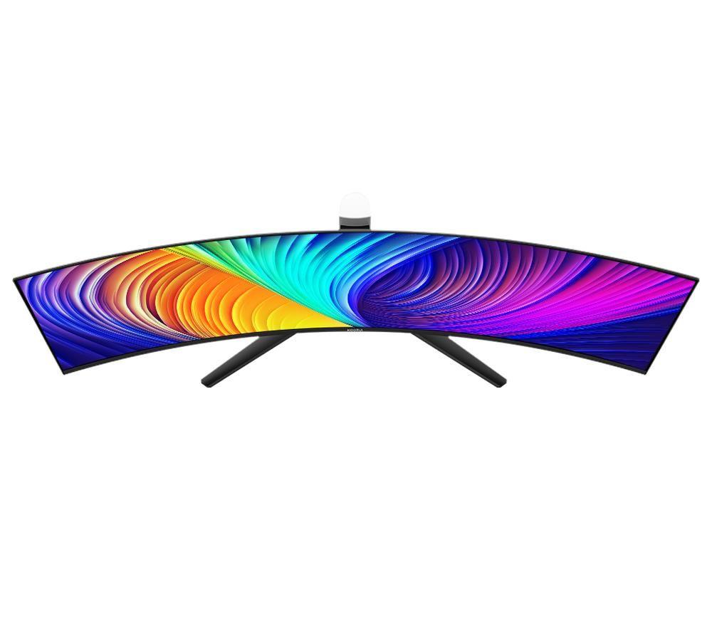 KOORUI S4941XO Dual Quad HD 49" Curved Quantum Dot OLED Gaming Monitor - Black image number 9 of 9