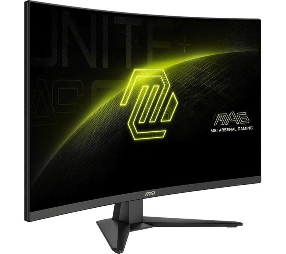 MSI MAG 321CQF E18 Quad HD 32" Curved Rapid VA LED Gaming Monitor - Black image number 3 of 5