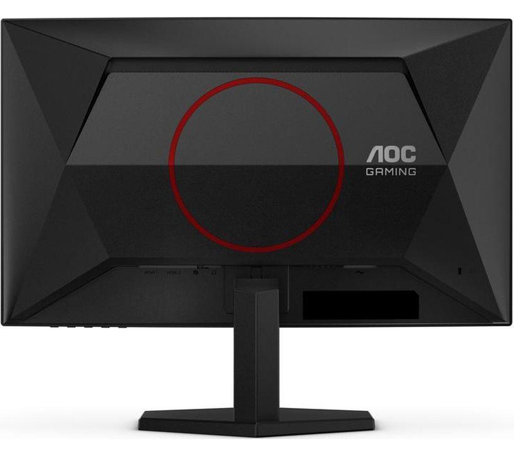 AOC C24G42E Full HD 24" Curved VA WLED Gaming Monitor - Black & Red image number 8 of 10