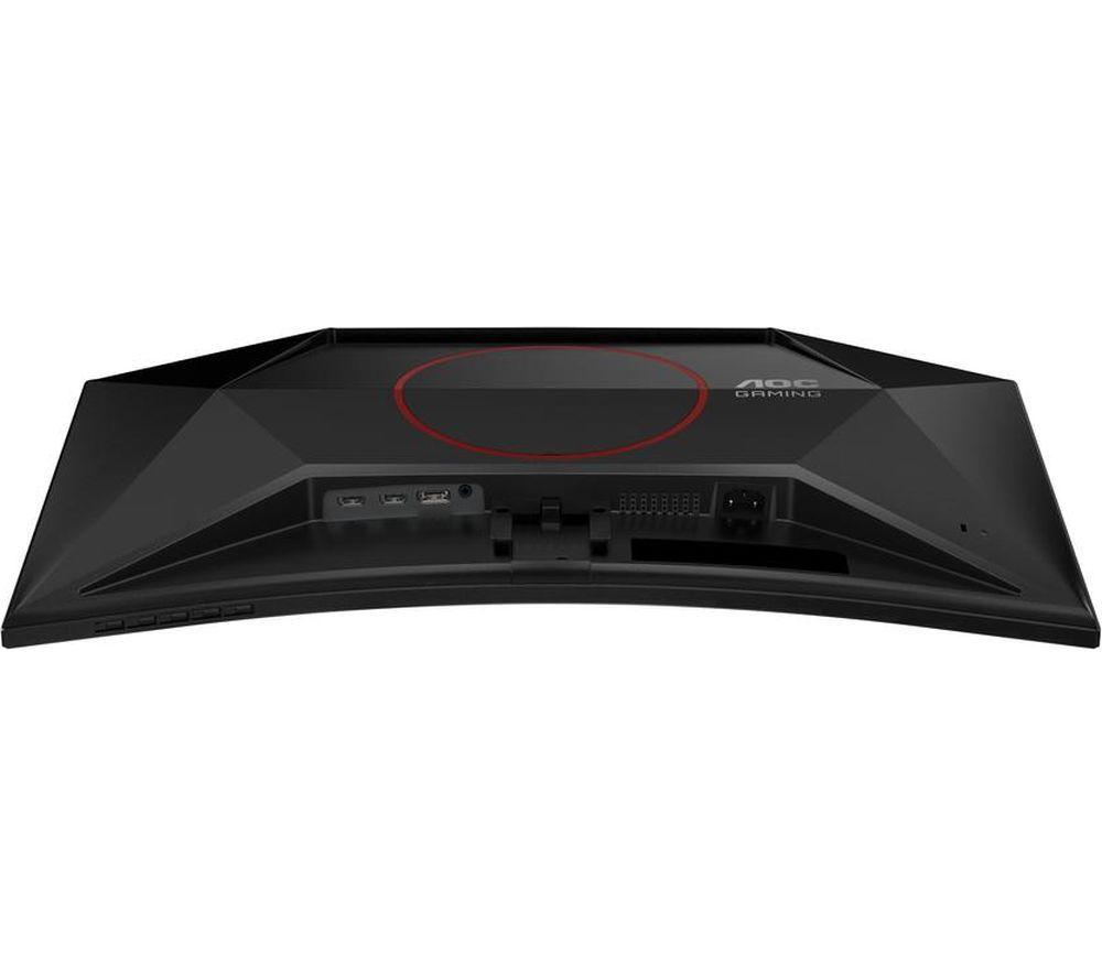 AOC C27G42E Full HD 27" Curved VA WLED Gaming Monitor - Black & Red image number 8 of 11