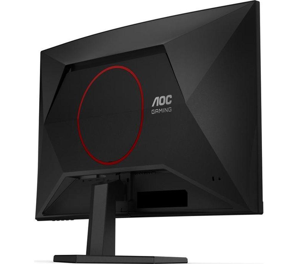AOC C27G42E Full HD 27" Curved VA WLED Gaming Monitor - Black & Red image number 10 of 11